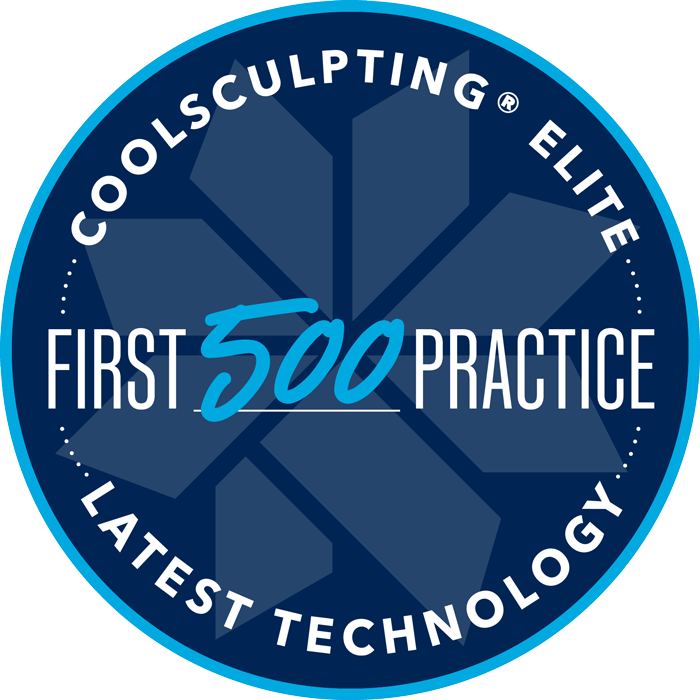 CoolSculpting Elite first 500 badge