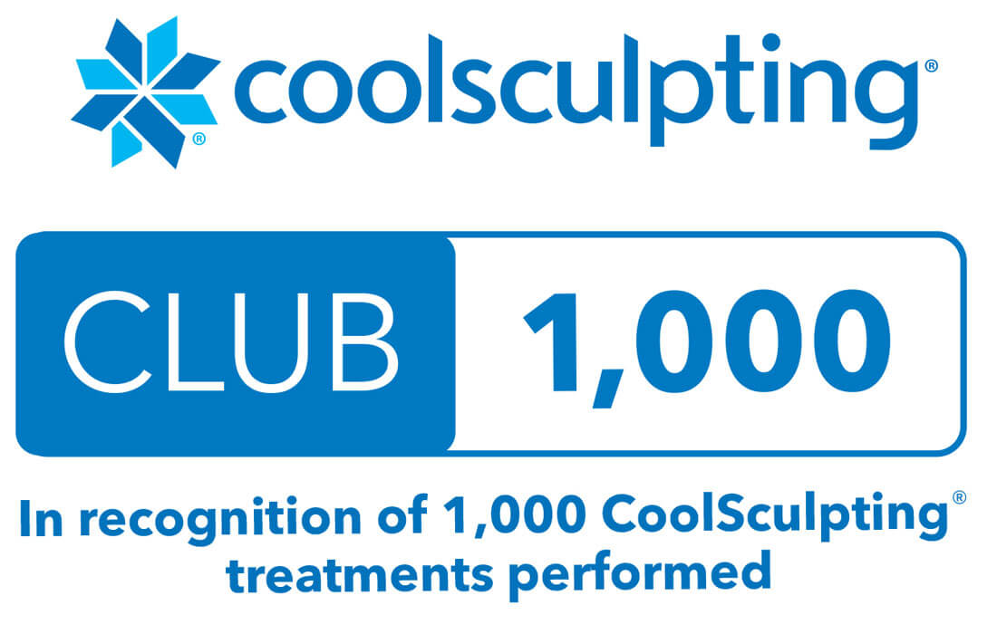 CoolSculpting Club 1000 badge
